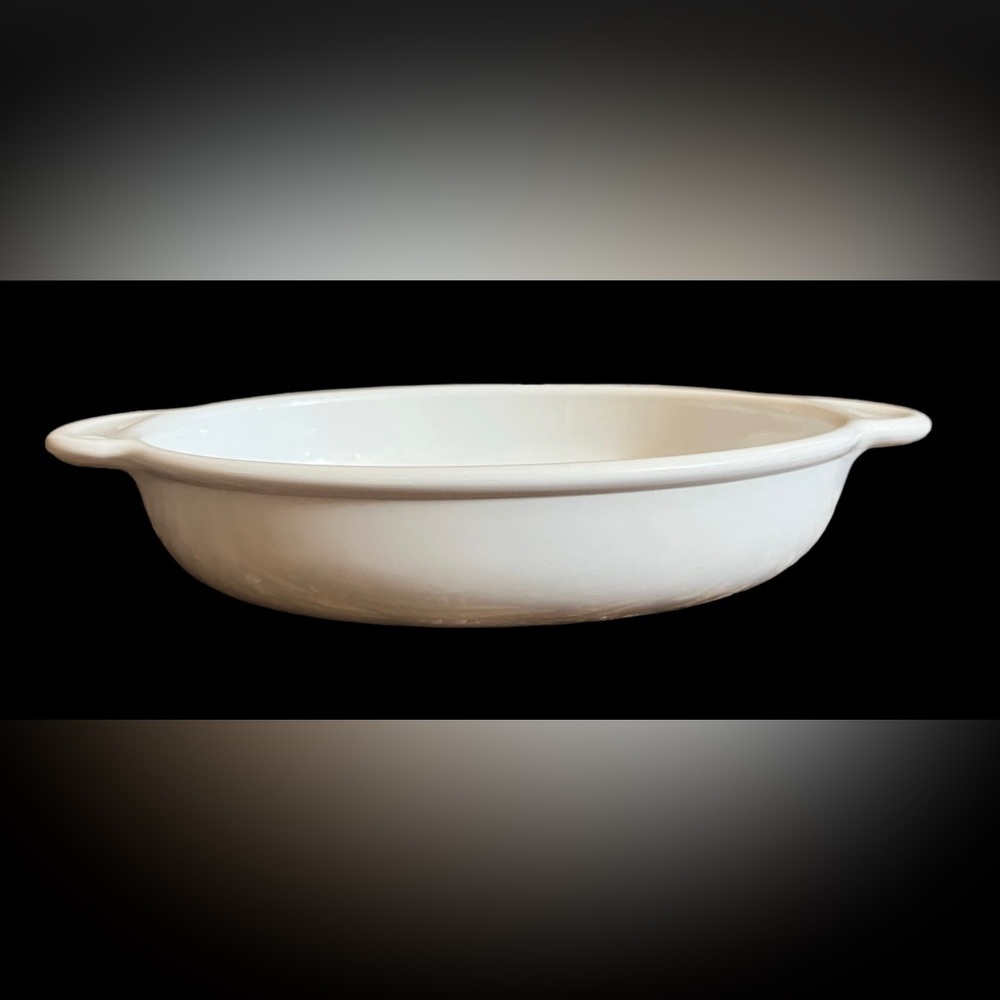 Corningware white ceramic bakeware dish small P-14-B